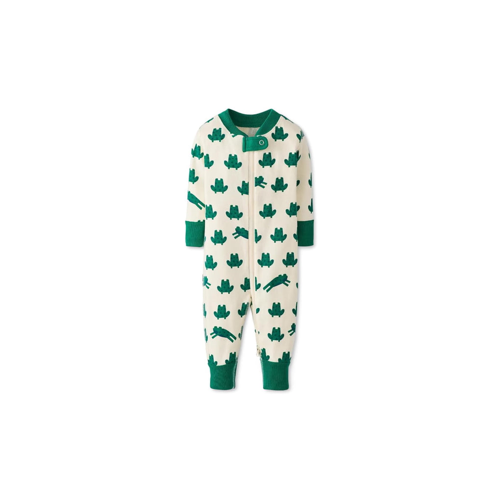 baby-girls 2-way Zip Sleeper (Infant/Toddler)
