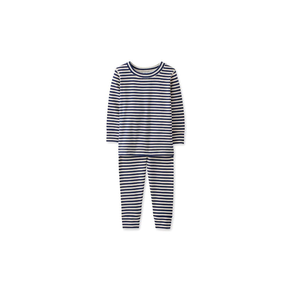 Unisex Kids Striped Long John Pajama Set in ™ (Infant/Toddler/Little Kid/Big Kid)