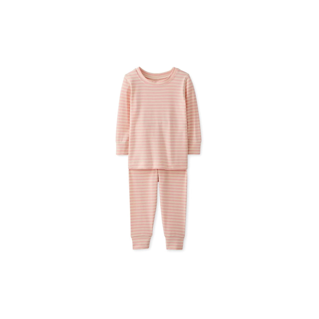Unisex Kids Striped Long John Pajama Set in ™ (Infant/Toddler/Little Kid/Big Kid)