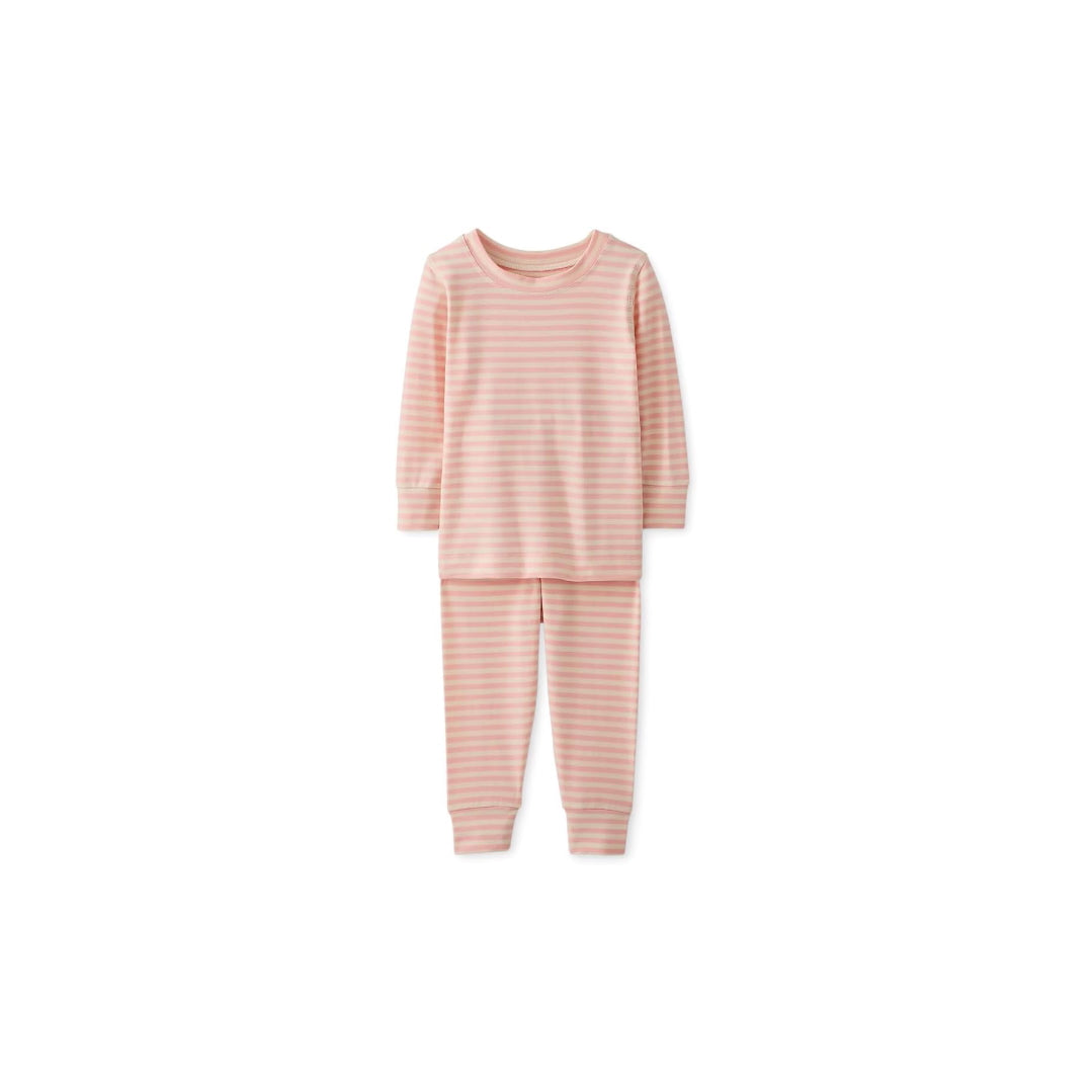Unisex Kids Striped Long John Pajama Set in ™ (Infant/Toddler/Little Kid/Big Kid)