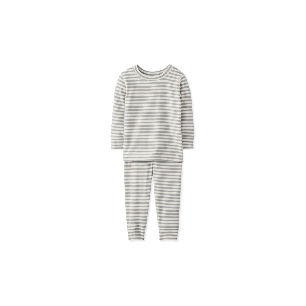 Unisex Kids Striped Long John Pajama Set in ™ (Infant/Toddler/Little Kid/Big Kid)