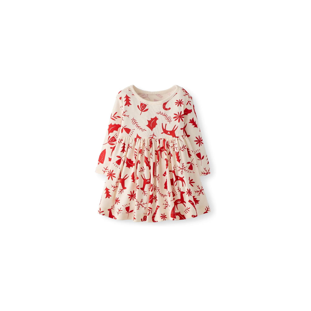 Girls' Long Sleeve Playtime Dress (Infant/Toddler)